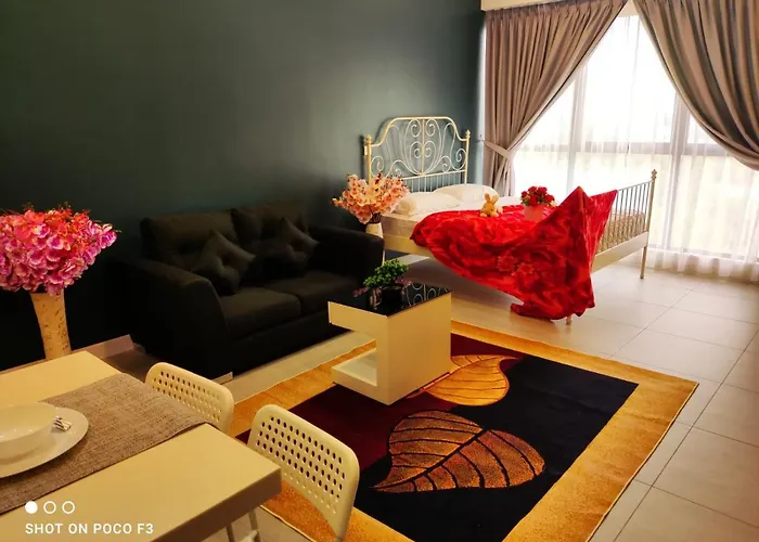 Cozy Studio Unit,Cyberjaya,Wifi, Netflix,Free Parking